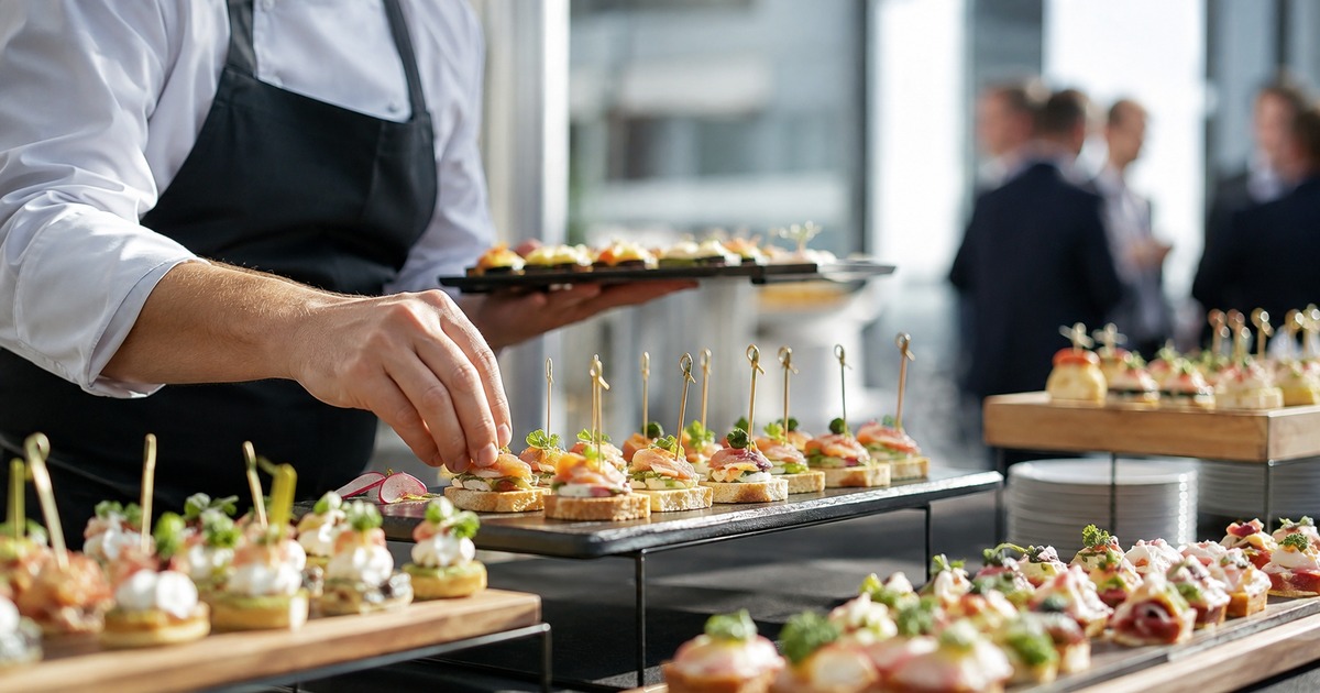 workflow systems supporting corporate catering australia