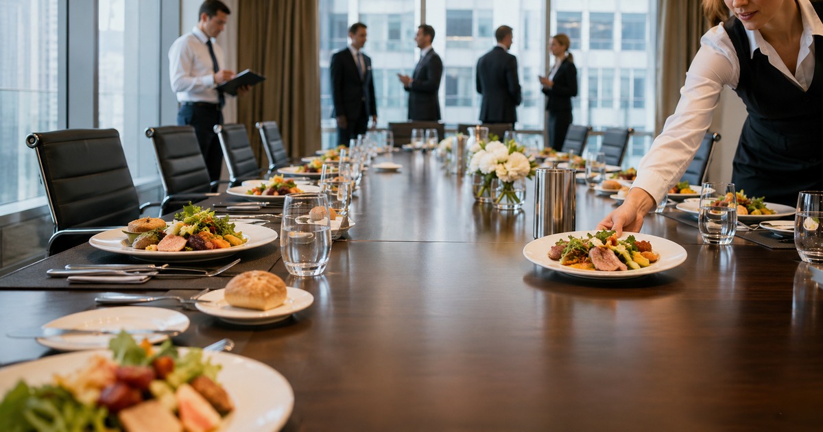 systems and teams used for corporate catering australia