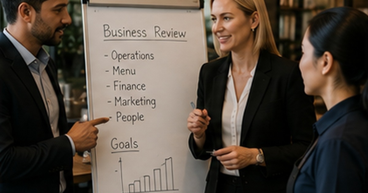 comparing options for restaurant consultant